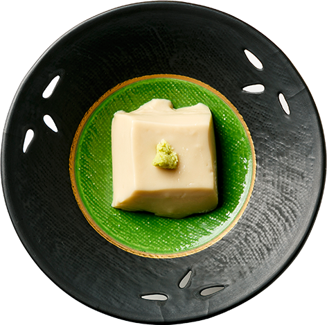 手作り豆乳胡麻豆腐