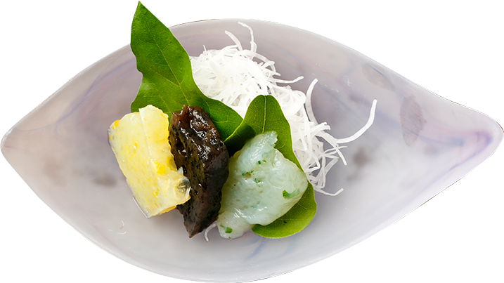 手作りこんにゃくの刺身